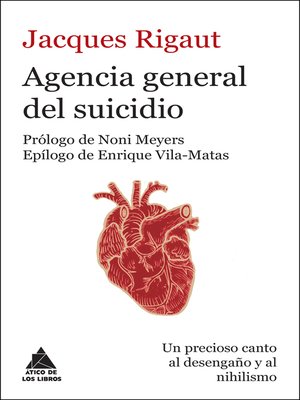 cover image of Agencia general del suicidio